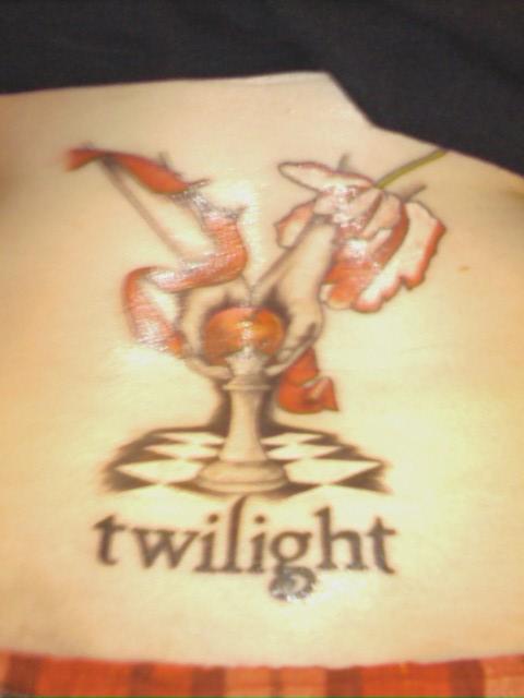 A Twilight tattoo inspired by